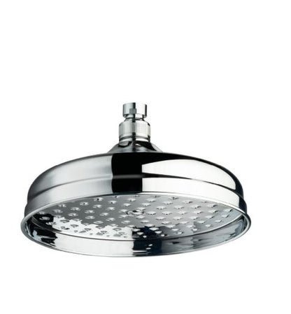 Shower & Wellness - Soffione vecchio stile in ottone da Ø200 mm con varie rifiniture
