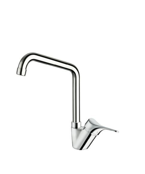 Trend - Monocomando lavello leva laterale canna a "L" con varie rifiniture