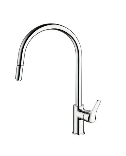 Trend - Monocomando lavello doccia estraibile "Pull down" con varie rifiniture