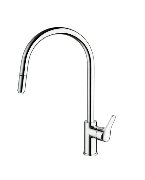 Trend - Monocomando lavello doccia estraibile "Pull down" con varie rifiniture