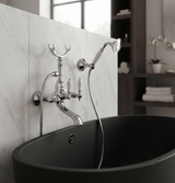 Iris – Gruppo vasca con doccia duplex e varie rifiniture
