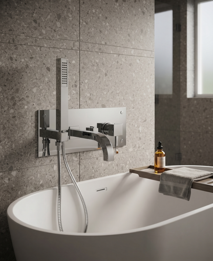 Quarzo - Monocomando vasca da incasso con duplex