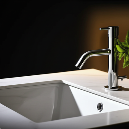 Amalia – Monocomando lavabo con scarico