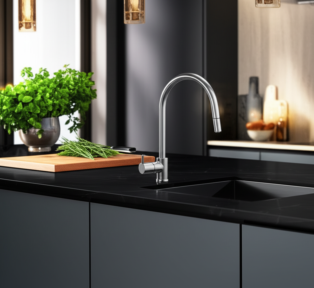 Amalia – Monocomando lavello doccia estraibile pull down