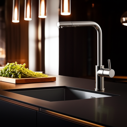 Amalia – Monocomando lavello doccia estraibile “pull out” con varie rifiniture