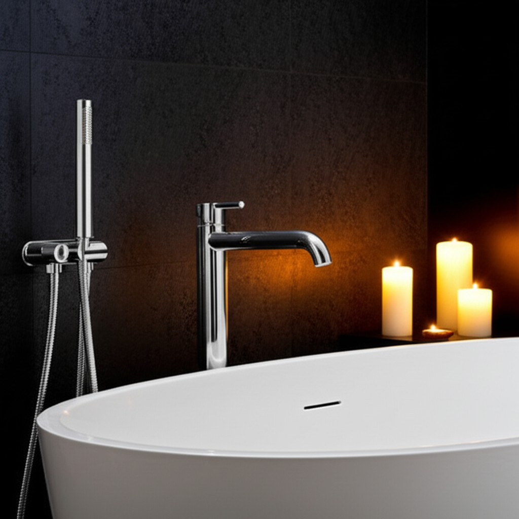 Amalia – Monocomando vasca da incasso con duplex e varie rifiniture