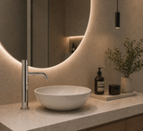 Amalia – Monocomando lavabo prolungato senza scarico e varie rifiniture